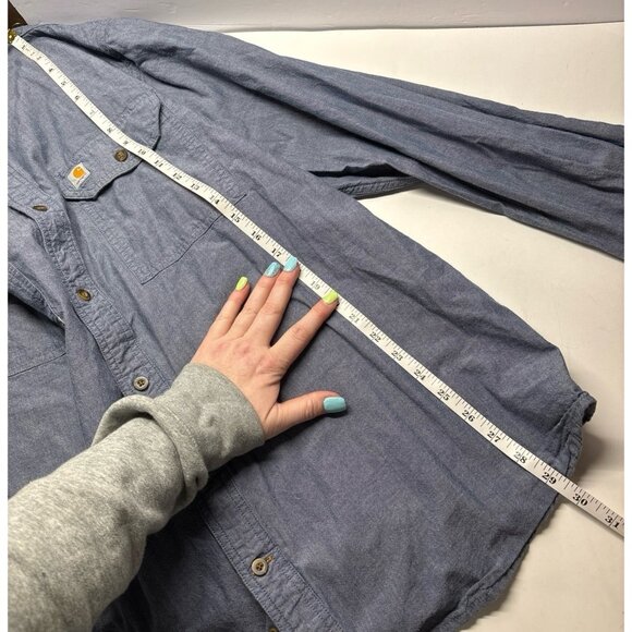 Carhartt Denim Relax Fit Button Down‎ (XL) - Picture 5 of 5